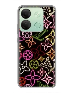 Чехол для Infinix Smart 7 HD с картинкой «Неоновый микс Nike» Чехол для Infinix Smart 7 HD с картинкой «Неоновый микс Nike»