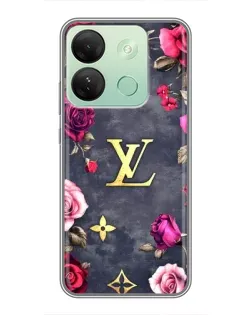 Чохол для Infinix Smart 7 HD з картинкою «Квітковий Louis Vuitton» Чохол для Infinix Smart 7 HD з картинкою «Квітковий Louis Vuitton»