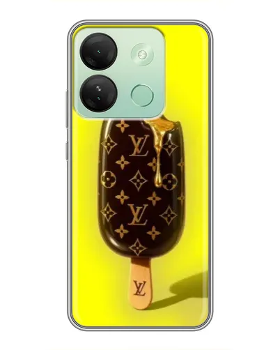 Чехол для Infinix Smart 7 HD с картинкой «Мороженое от LV»