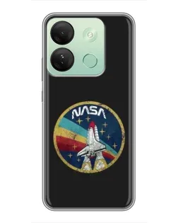 Чохол для Infinix Smart 7 HD з картинкою «NASA — емблема місії» Чохол для Infinix Smart 7 HD з картинкою «NASA — емблема місії»