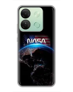 Чохол для Infinix Smart 7 HD з картинкою «Земля з космосу NASA» Чохол для Infinix Smart 7 HD з картинкою «Земля з космосу NASA»