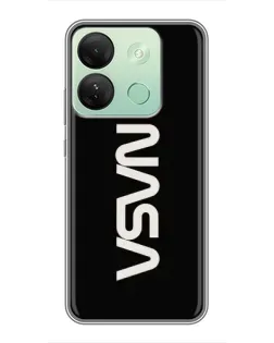 Чохол для Infinix Smart 7 HD з картинкою «NASA — вертикальний логотип» Чохол для Infinix Smart 7 HD з картинкою «NASA — вертикальний логотип»