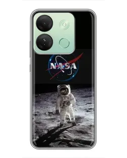 Чохол для Infinix Smart 7 HD з картинкою «Астронавт на Місяці» Чохол для Infinix Smart 7 HD з картинкою «Астронавт на Місяці»