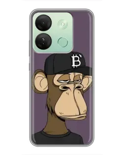 Чехол для Infinix Smart 7 HD с картинкой «Bored Ape в кепке» Чехол для Infinix Smart 7 HD с картинкой «Bored Ape в кепке»