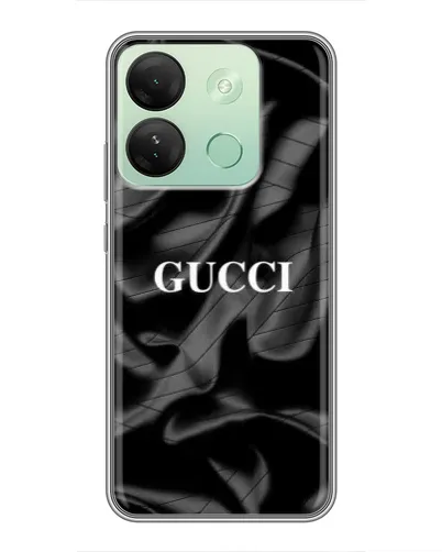 Чехол для Infinix Smart 7 HD с картинкой «Gucci — шелковые волны»