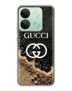 Чехол для Infinix Smart 7 HD с картинкой «Gucci — песчаные дюны»
