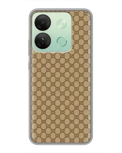 Чехол для Infinix Smart 7 HD с картинкой «Gucci — классический беж»