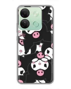 Чохол для Infinix Smart 7 HD з картинкою «Патерн голів Куромі» Чохол для Infinix Smart 7 HD з картинкою «Патерн голів Куромі»