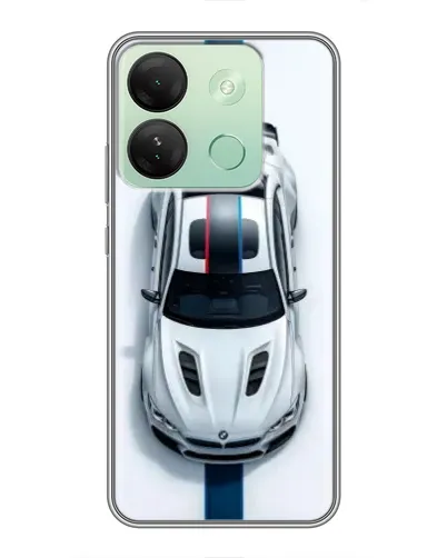 Чехол для Infinix Smart 7 HD с картинкой «Вид сверху — BMW M» Чехол для Infinix Smart 7 HD с картинкой «Вид сверху — BMW M»