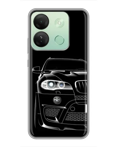 Чехол для Infinix Smart 7 HD с картинкой «Темный силуэт BMW» Чехол для Infinix Smart 7 HD с картинкой «Темный силуэт BMW»