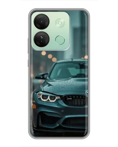 Чехол для Infinix Smart 7 HD с картинкой «BMW в огнях города» Чехол для Infinix Smart 7 HD с картинкой «BMW в огнях города»