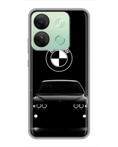 Чехол для Infinix Smart 7 HD с картинкой «BMW — взгляд из темноты» Чехол для Infinix Smart 7 HD с картинкой «BMW — взгляд из темноты»