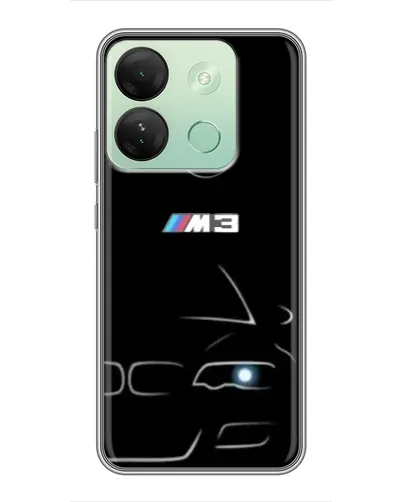 Чехол для Infinix Smart 7 HD с картинкой «Минималистичный принт BMW M3» Чехол для Infinix Smart 7 HD с картинкой «Минималистичный принт BMW M3»