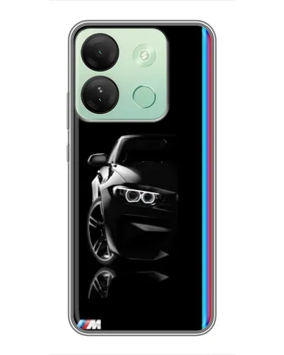 Чехол для Infinix Smart 7 HD с картинкой «Силуэт BMW в темноте» Чехол для Infinix Smart 7 HD с картинкой «Силуэт BMW в темноте»