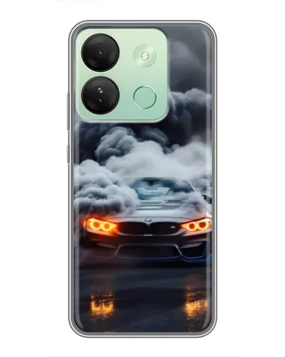 Чехол для Infinix Smart 7 HD с картинкой «BMW в дыму» Чехол для Infinix Smart 7 HD с картинкой «BMW в дыму»