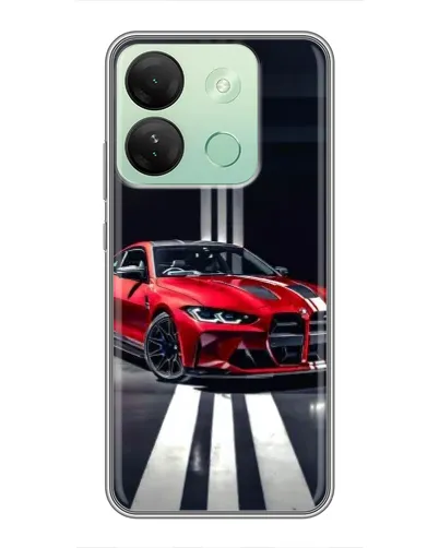 Чехол для Infinix Smart 7 HD с картинкой «Красная BMW на дороге» Чехол для Infinix Smart 7 HD с картинкой «Красная BMW на дороге»
