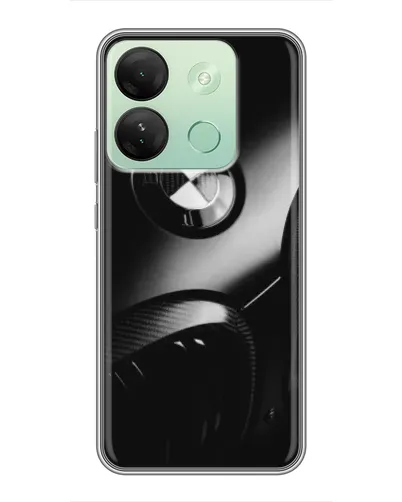 Чехол для Infinix Smart 7 HD с картинкой «Эмблема BMW — макро» Чехол для Infinix Smart 7 HD с картинкой «Эмблема BMW — макро»