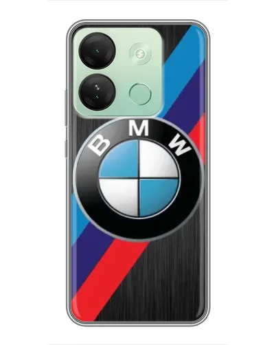 Чехол для Infinix Smart 7 HD с картинкой «BMW M-stripes стиль» Чехол для Infinix Smart 7 HD с картинкой «BMW M-stripes стиль»