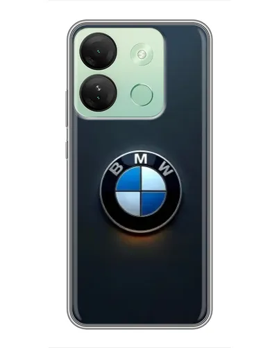 Чехол для Infinix Smart 7 HD с картинкой «Логотип BMW — минимализм» Чехол для Infinix Smart 7 HD с картинкой «Логотип BMW — минимализм»