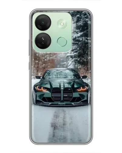 Чехол для Infinix Smart 7 HD с картинкой «BMW в зимнем лесу» Чехол для Infinix Smart 7 HD с картинкой «BMW в зимнем лесу»