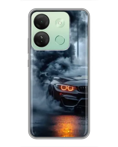 Чехол для Infinix Smart 7 HD с картинкой «BMW M-Power — абстракция» Чехол для Infinix Smart 7 HD с картинкой «BMW M-Power — абстракция»
