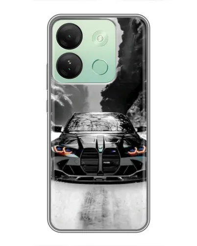 Чехол для Infinix Smart 7 HD с картинкой «BMW — акварельный дрифт» Чехол для Infinix Smart 7 HD с картинкой «BMW — акварельный дрифт»