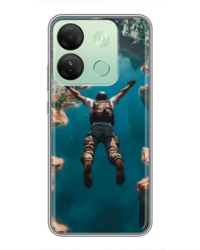 Чохол для Infinix Smart 7 HD з картинкою «PUBG — вільне падіння» Чохол для Infinix Smart 7 HD з картинкою «PUBG — вільне падіння»