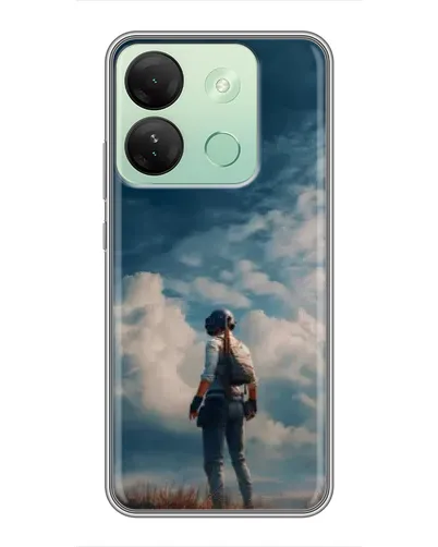Чохол для Infinix Smart 7 HD з картинкою «Герой PUBG на скелі» Чохол для Infinix Smart 7 HD з картинкою «Герой PUBG на скелі»
