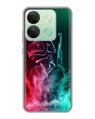Чохол для Infinix Smart 7 HD з картинкою «PUBG — вогняний воїн» Чохол для Infinix Smart 7 HD з картинкою «PUBG — вогняний воїн»