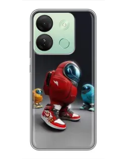 Чохол для Infinix Smart 7 HD з картинкою «Among Us — 3D стиль» Чохол для Infinix Smart 7 HD з картинкою «Among Us — 3D стиль»