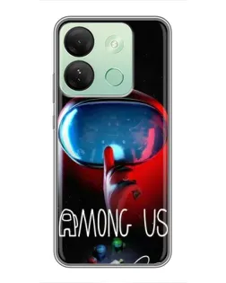 Чохол для Infinix Smart 7 HD з картинкою «Червоний імпостер — макро» Чохол для Infinix Smart 7 HD з картинкою «Червоний імпостер — макро»