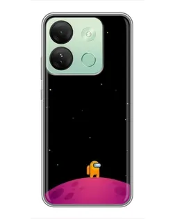 Чохол для Infinix Smart 7 HD з картинкою «Самотній герой на планеті» Чохол для Infinix Smart 7 HD з картинкою «Самотній герой на планеті»