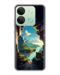 Чехол для Infinix Smart 7 HD с картинкой «Вид из пещеры» Чехол для Infinix Smart 7 HD с картинкой «Вид из пещеры»
