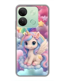 Чохол для Infinix Smart 7 HD з картинкою «Маленький єдиноріг»