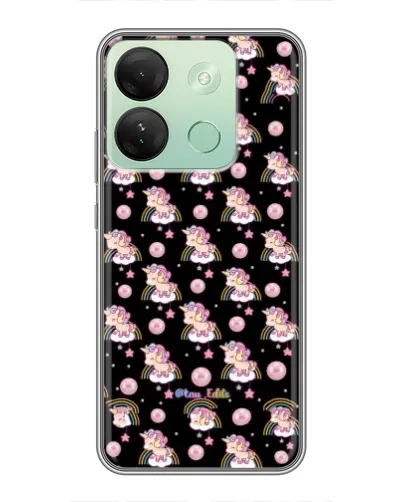 Чехол для Infinix Smart 7 HD с картинкой «Magic Unicorn паттерн»