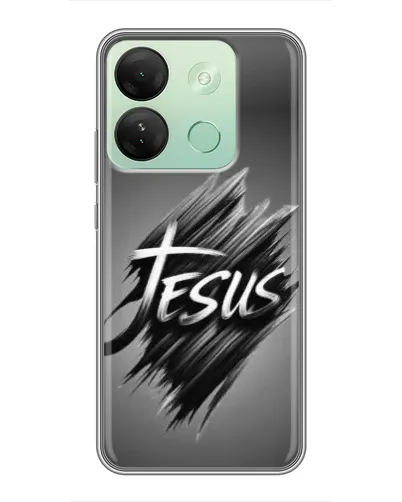 Чехол для Infinix Smart 7 HD с картинкой «Надпись Jesus Graffiti» Чехол для Infinix Smart 7 HD с картинкой «Надпись Jesus Graffiti»