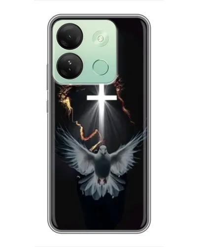 Чехол для Infinix Smart 7 HD с картинкой «Голубь и Свет» Чехол для Infinix Smart 7 HD с картинкой «Голубь и Свет»