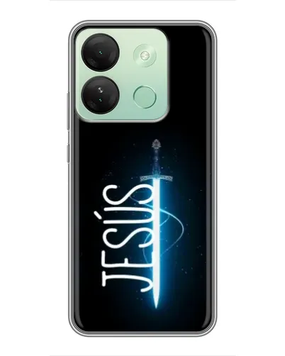 Чехол для Infinix Smart 7 HD с картинкой «Меч Духа Jesus» Чехол для Infinix Smart 7 HD с картинкой «Меч Духа Jesus»