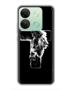 Чехол для Infinix Smart 7 HD с картинкой «Сияющий крест Jesus» Чехол для Infinix Smart 7 HD с картинкой «Сияющий крест Jesus»