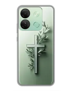 Чехол для Infinix Smart 7 HD с картинкой «Оливковая ветвь» Чехол для Infinix Smart 7 HD с картинкой «Оливковая ветвь»