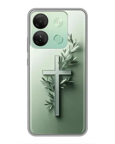 Чехол для Infinix Smart 7 HD с картинкой «Оливковая ветвь» Чехол для Infinix Smart 7 HD с картинкой «Оливковая ветвь»