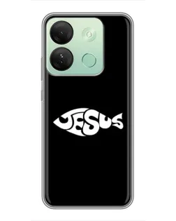 Чехол для Infinix Smart 7 HD с картинкой «Рыба Jesus» Чехол для Infinix Smart 7 HD с картинкой «Рыба Jesus»