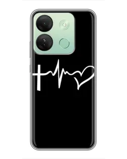 Чехол для Infinix Smart 7 HD с картинкой «Пульс веры» Чехол для Infinix Smart 7 HD с картинкой «Пульс веры»