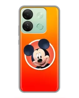 Чохол для Infinix Smart 7 HD з картинкою «Mickey в колі»