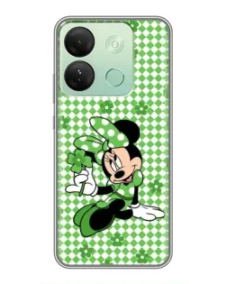 Чохол для Infinix Smart 7 HD з картинкою «Mickey в клітинку»