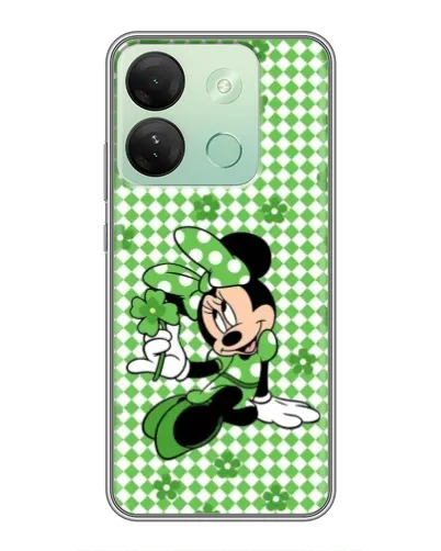 Чохол для Infinix Smart 7 HD з картинкою «Mickey в клітинку»