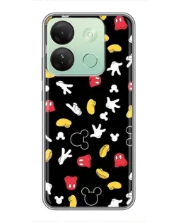 Чохол для Infinix Smart 7 HD з картинкою «Графічний принт лапок»