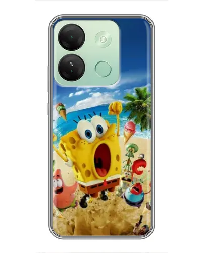Чехол для Infinix Smart 7 HD с картинкой «Развлечения на пляже»