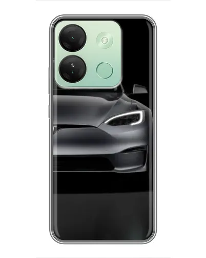 Чехол для Infinix Smart 7 HD с картинкой «Tesla Model S Look»