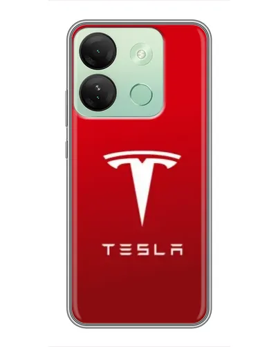 Чехол для Infinix Smart 7 HD с картинкой «Tesla Red Classic»